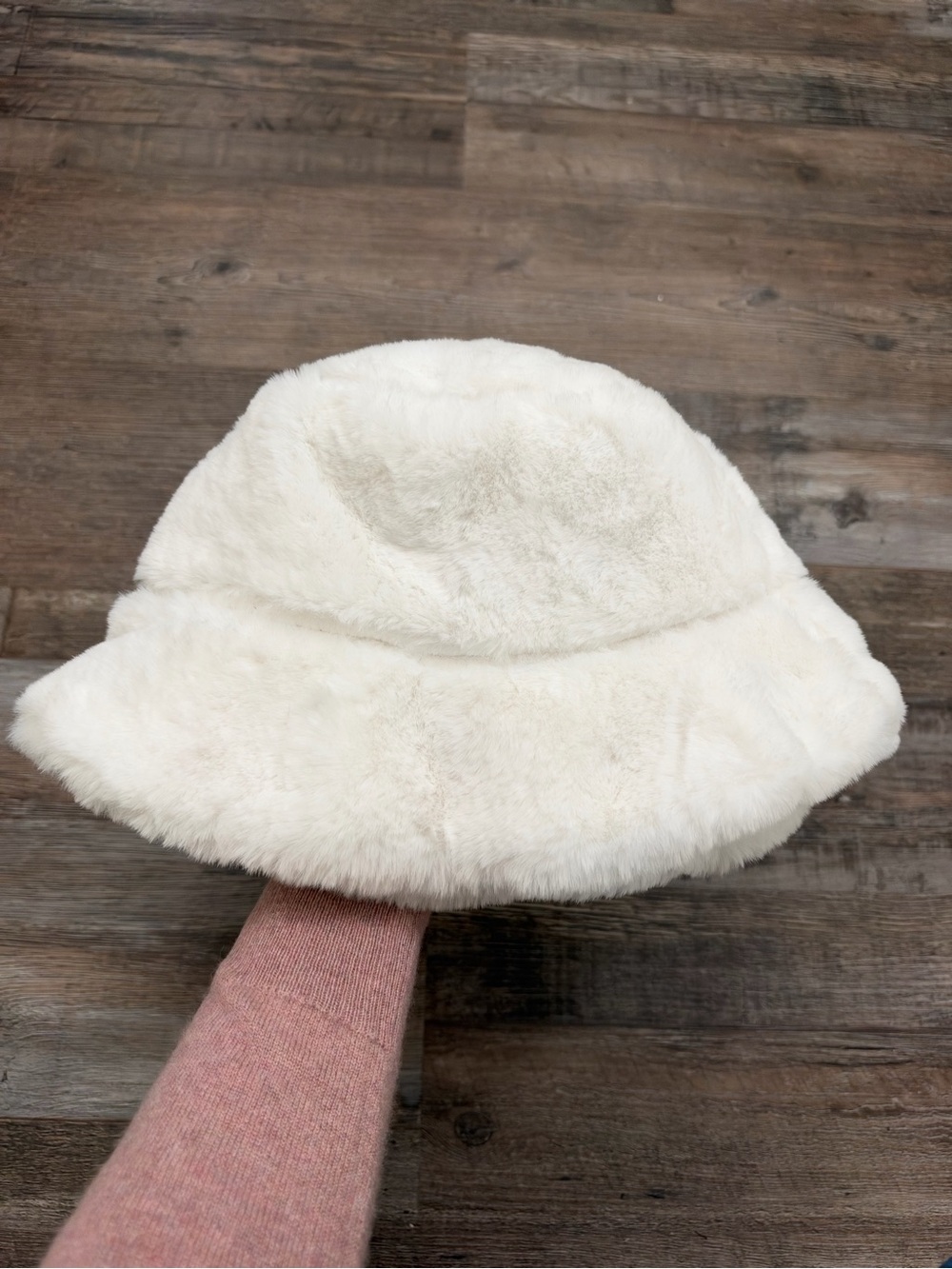 Prada Black Faux Shearling Sherpa Bucket Hat Winter - Picture 4 of 6